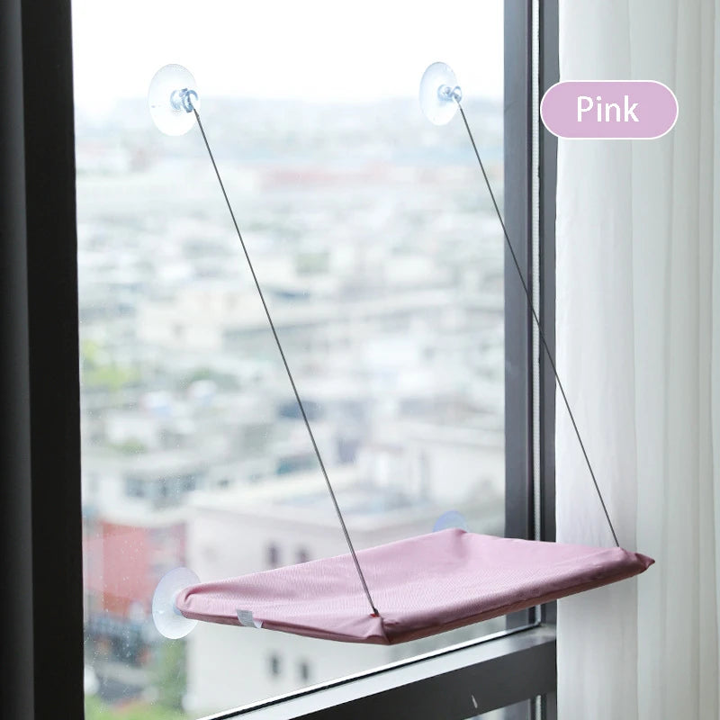🐱 Hamac Fenêtre Ventouse pour Chat — Ensoleillé & Confortable