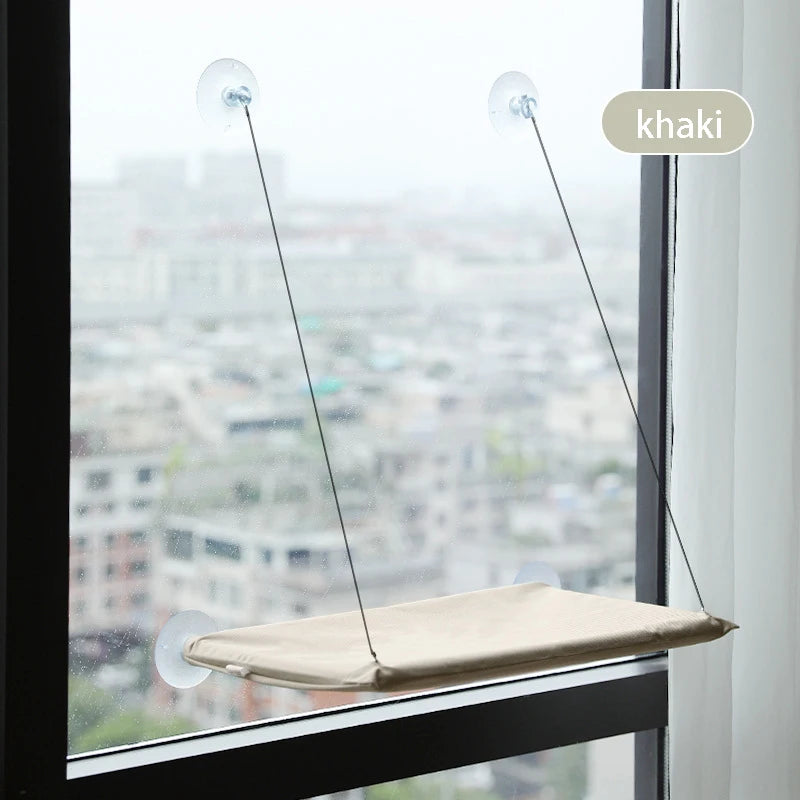 🐱 Hamac Fenêtre Ventouse pour Chat — Ensoleillé & Confortable