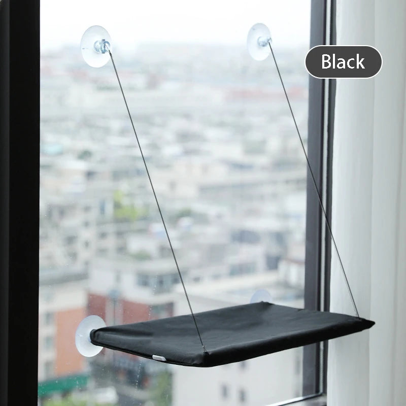 🐱 Hamac Fenêtre Ventouse pour Chat — Ensoleillé & Confortable