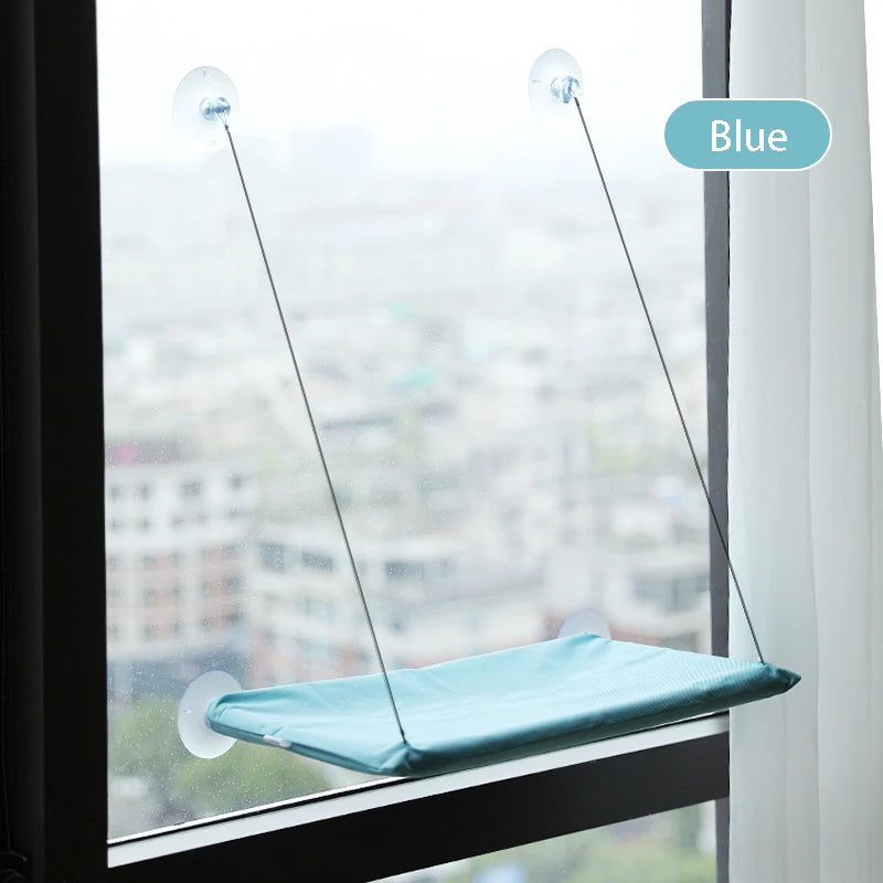 🐱 Hamac Fenêtre Ventouse pour Chat — Ensoleillé & Confortable